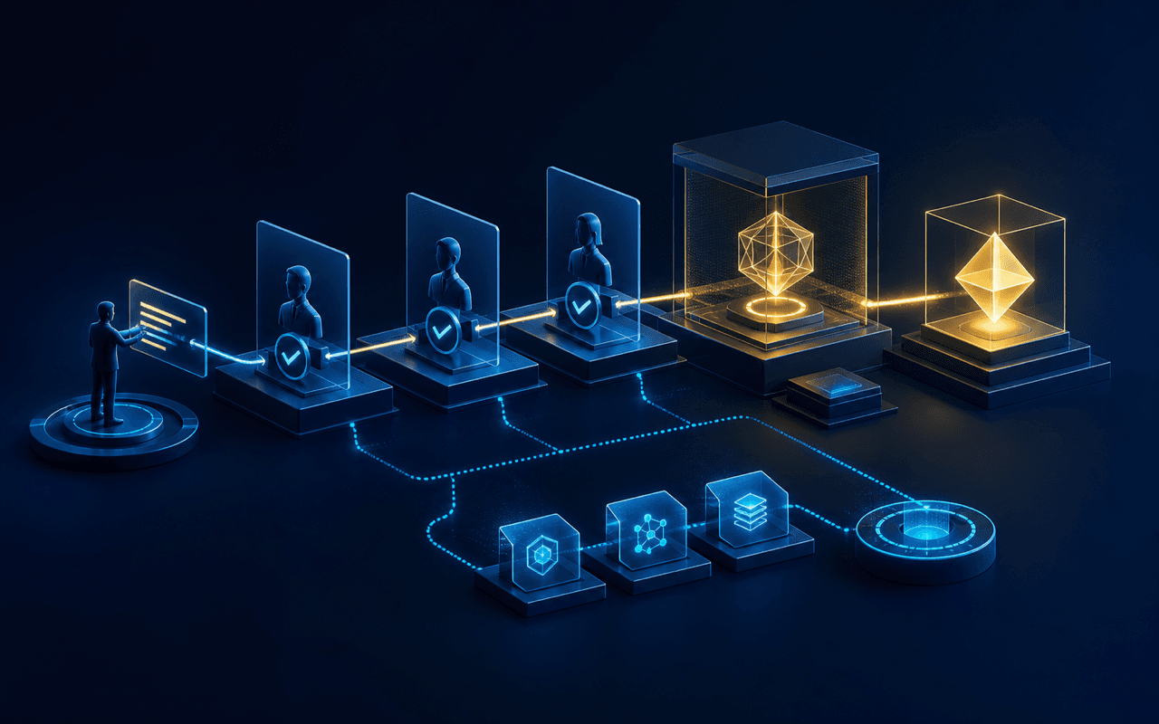 Digital assets protected through layered custody, authorization, signing, and recovery controls