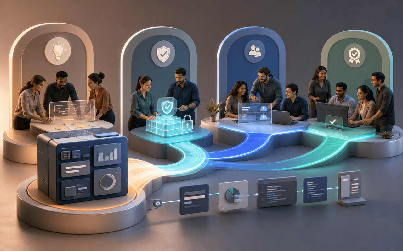 Software product ownership moving safely through staged delivery and operational transition