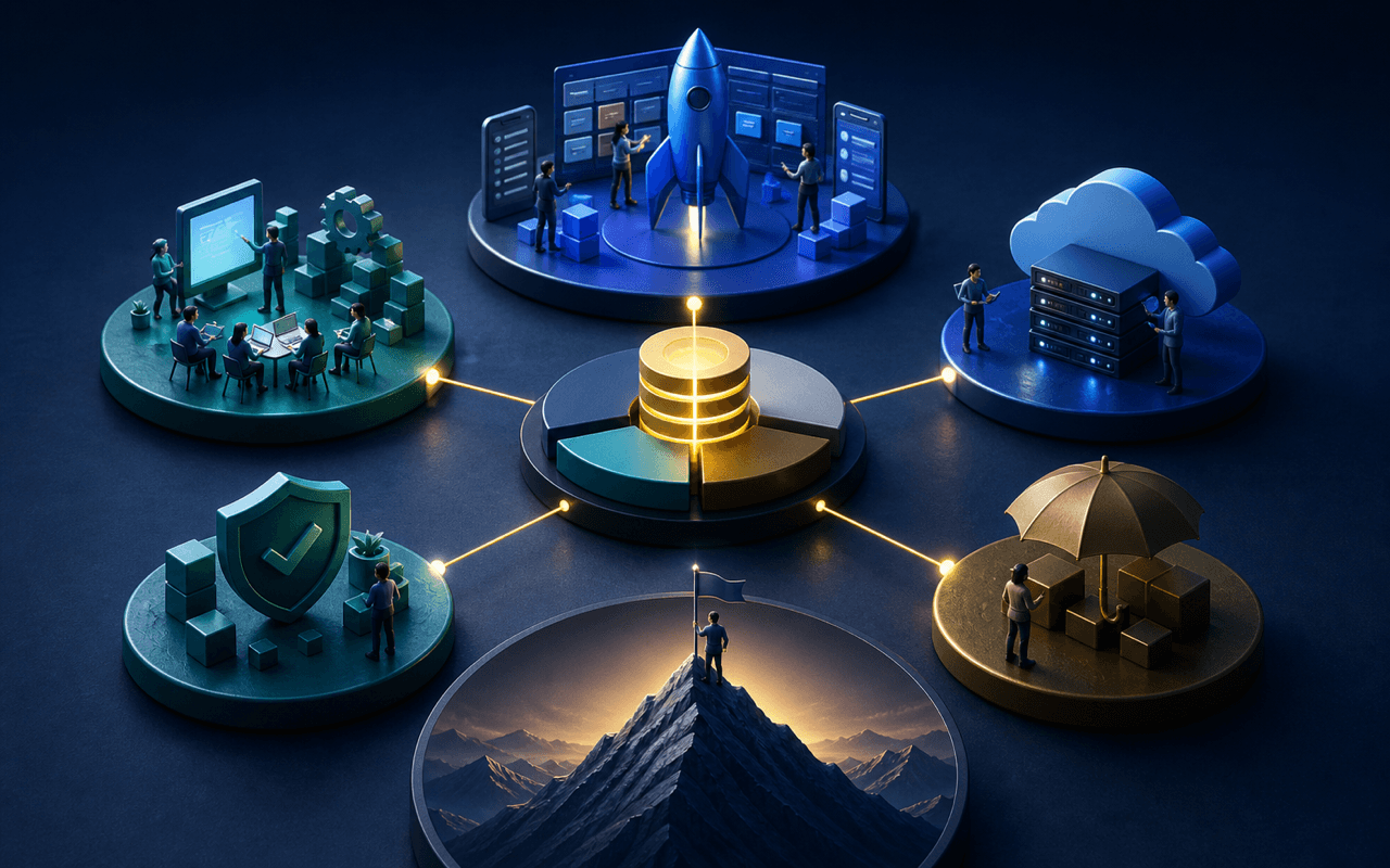 Technology investments allocated across product growth, team capacity, reliability, and security