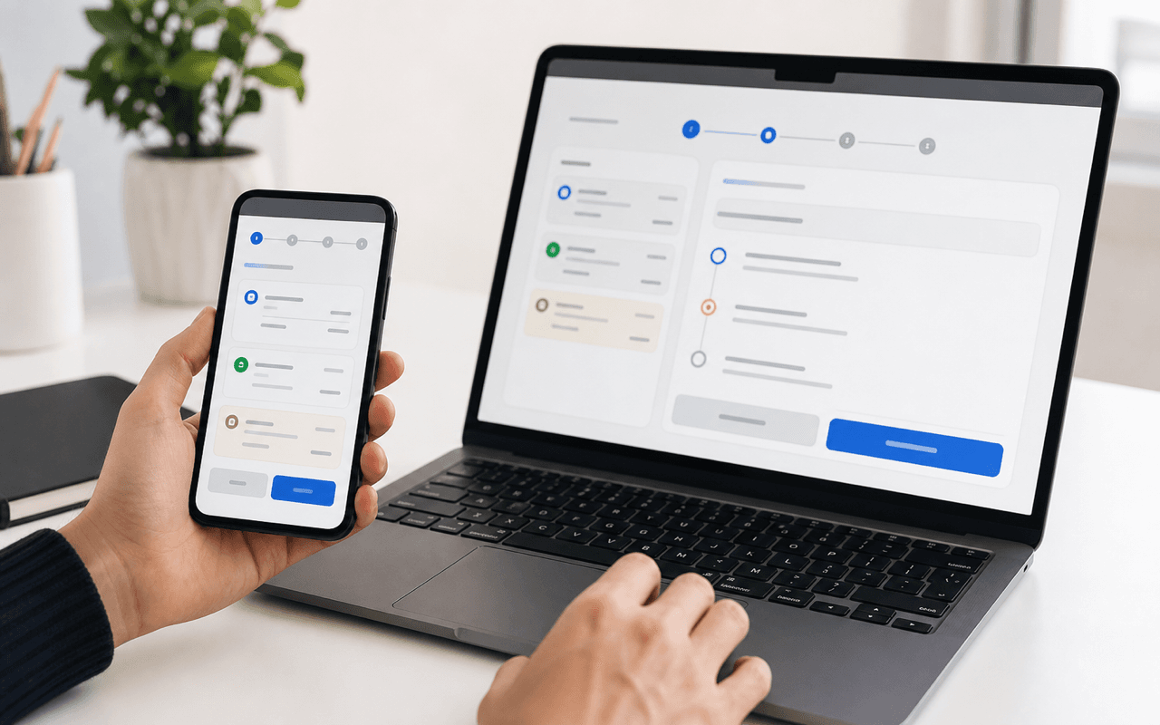 Blockchain transaction interface showing network cost and confirmation states