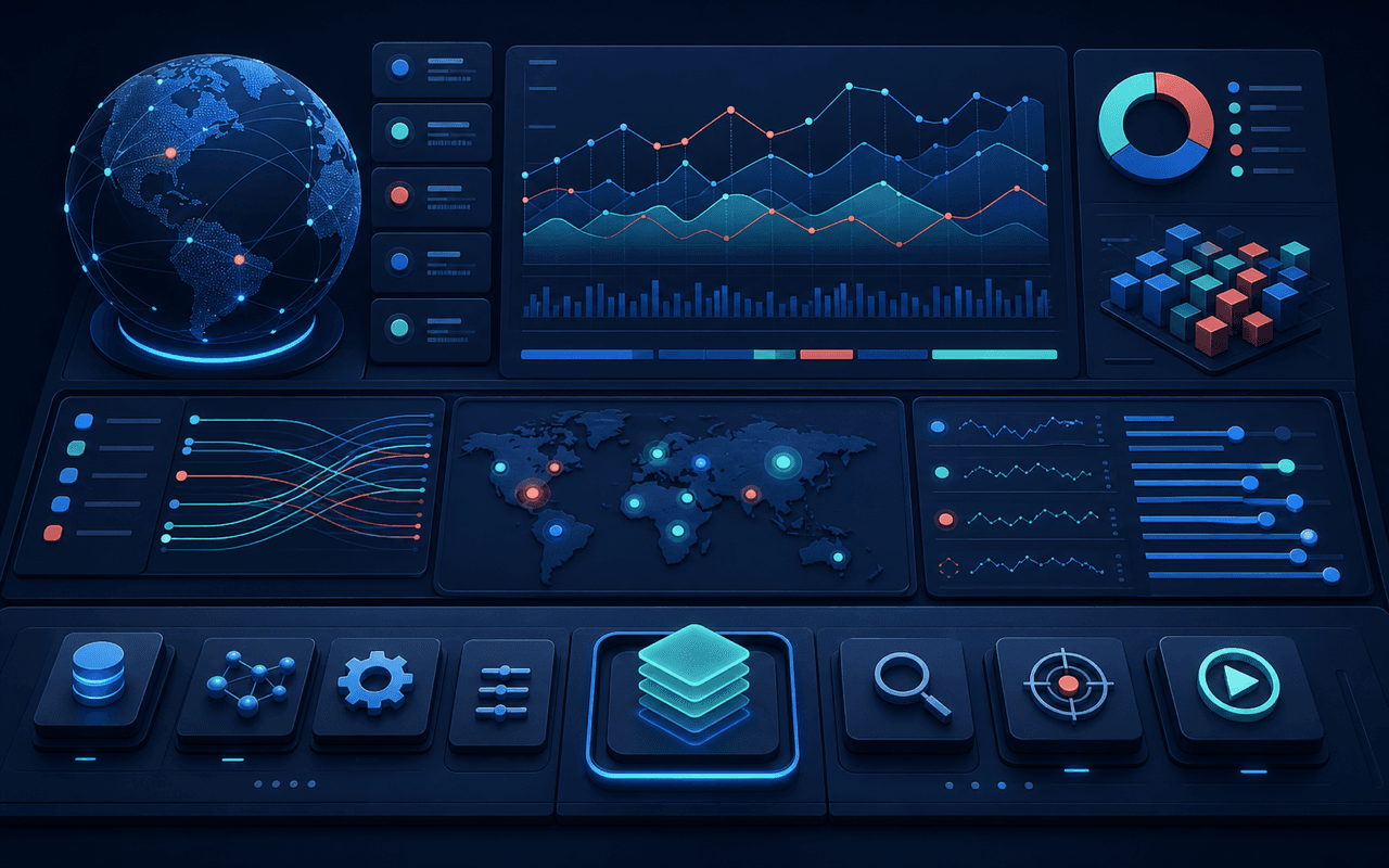 Complex operational data organized into a clear hierarchy for fast decisions